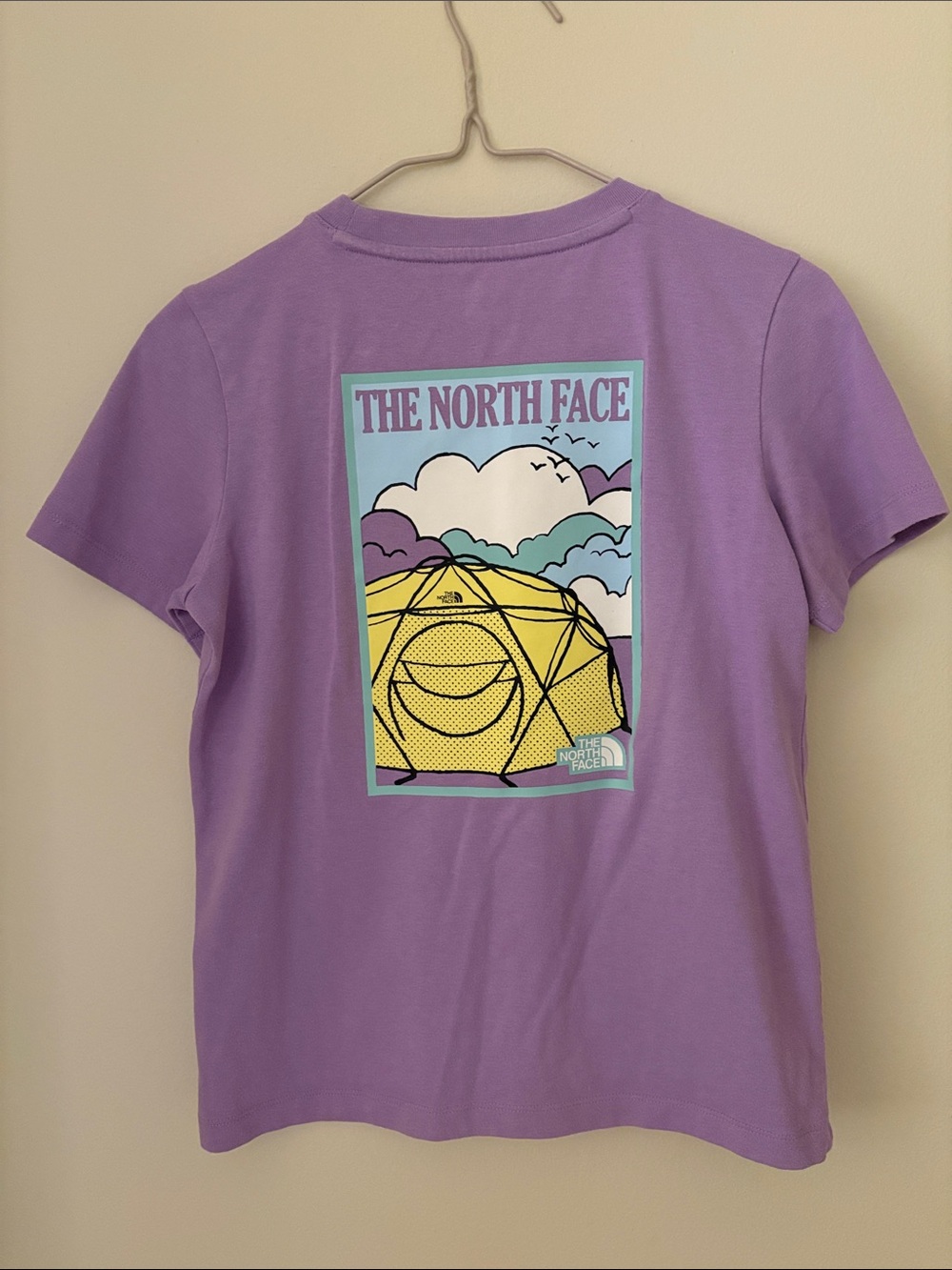 The North Face Kids Venture Tee Lilac Purple Korea Import Size 140